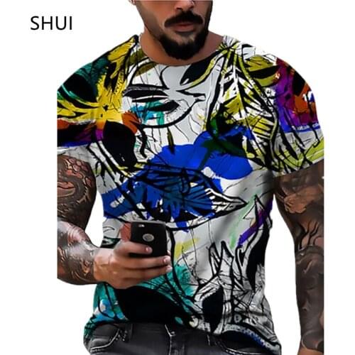 American Graffiti Loft Style Printed T-shirt Mens Short-sleeved Round Neck Fashion Casual Retro T-shirt Mens T-shirt XXS-6XL
