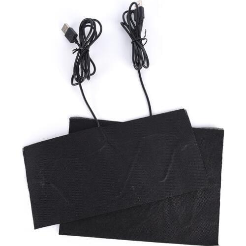 5V Electric Winter Infrared Fever Heat Mat Carbon Fiber Heating Pad Hand Warmer USB Heating Film 2 Sizes