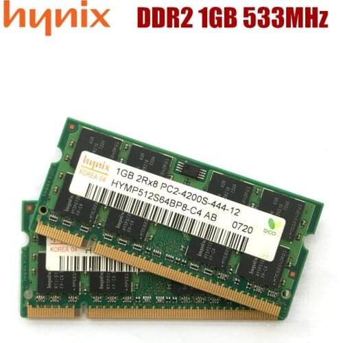 Hynix chipset 1GB 2GB PC2-4200S Laptoop RAM 1G 2G DDR2 533MHz PC2 4200S Notebook Laptop MEMORY