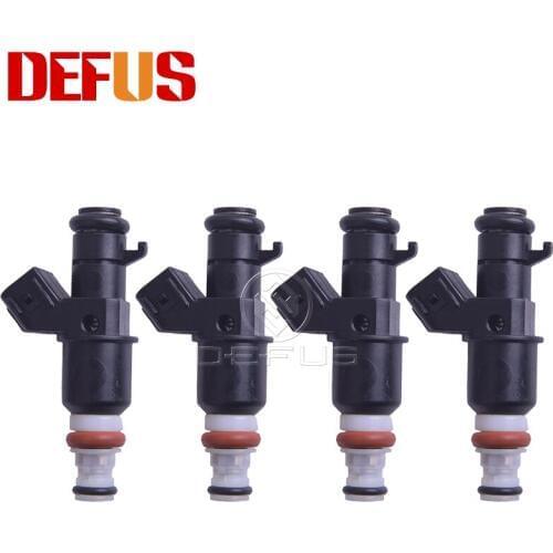 DEFUS OE 16450-RBB-003 1/4/6/8/12/20 Fuel Injector Injection For Honda Acura RSX Accord 2.4L CRV Element Odyssey 16450RBB003 16450-RAA-A01 16450RAAA01 Nozzle Injectors Fuel Car Parts Bico