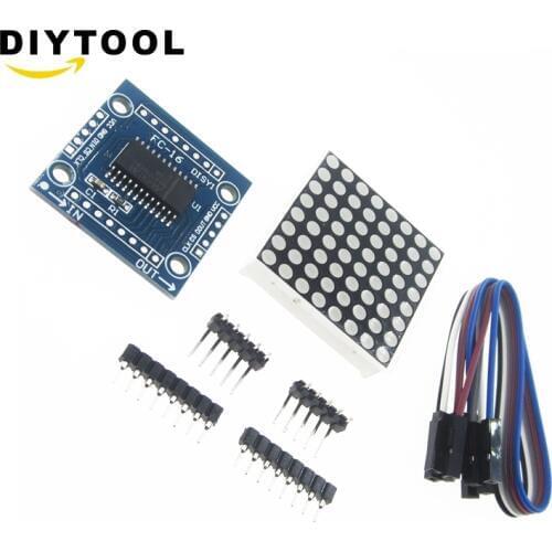 MAX7219 dot matrix module Arduino microcontroller module DIY KIT M67