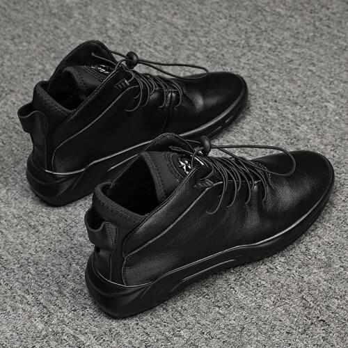 Military army BOOTS motorcycle Winter moccasins Moccasins winter MEN boty summer men boots leather for dress black casual ANKLE