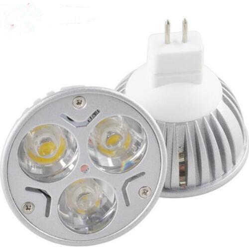 1pcs New Dimmable MR16 9W EPISTAR LED Light Spotlight Warm White White Cool White Spotlight Lamp Bulb Free Shipping