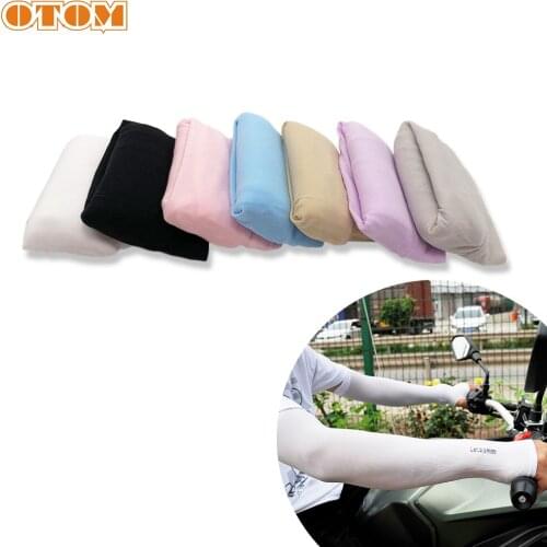 OTOM Ice Fabric Arm Sleeves Warmers Sun UV Protection Running Outdoor Drive Sport Cycling Sunscrees Bands Wear Protective Gear