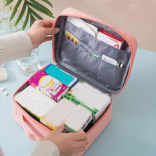Portable Box Layered Family First Aid Kit Medicine Boxes Medicine Cabinet Portable Fabric Storage Bag