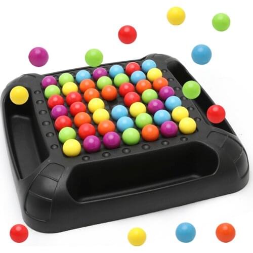 Rainbow Xiaoxiaole Educational Toys Childrens Fun Live-action Competitive Game Chess Early Education Parent-child Board Game