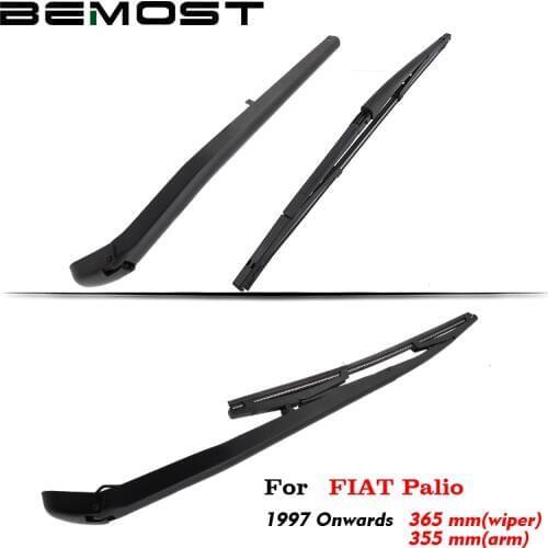 BEMOST Car Rear Windscreen Windshield Wiper Blade Arm Soft Natural Rubber For Fiat Palio 365mm Hatchback Year From 1997 To 2018