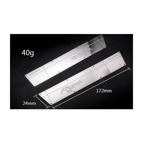 High-simulation metal side guards for 1/10 TRAXXAS TRX4 BRONCO