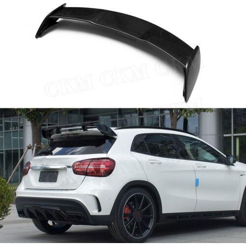Carbon Fiber Rear Spoiler Racing Tail Roof Wings For Mercedes-Benz W176 A180 A200 A260 A45 AMG Hatchback 2013-2017 A Style