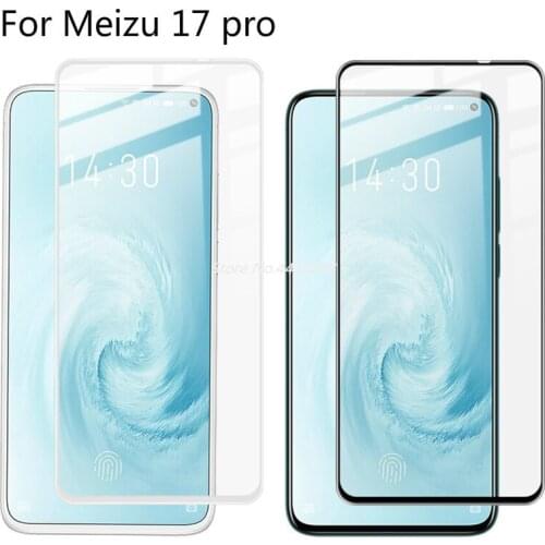 Tempered Glass For Meizu 17 Pro Screen Protector 3D 9H Full Cover For Meizu 17pro Protective Film Glass