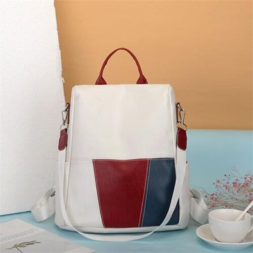 Women Backpack Purse PU Leather Waterproof Casual Shoulder Bag Fashion Ladies Satchel Bags