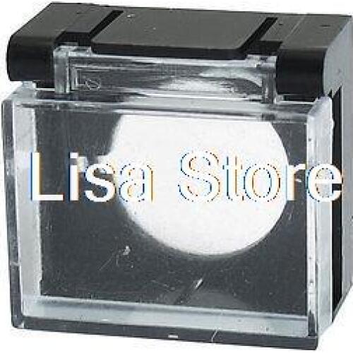 Emergency Push Button Switch Black Clear Protector Cover 16mm