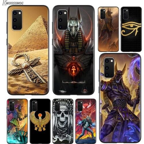 Egypt Nefertiti Anubis Ankh For Samsung Galaxy A01 A11 A12 A22 A21S A31 A41 A42 A51 A71 A32 A52 A72 A02S Soft Phone Case
