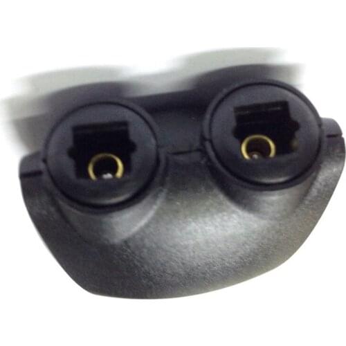 Toslink Digital Optical Audio Splitter Adapter Toslink Female