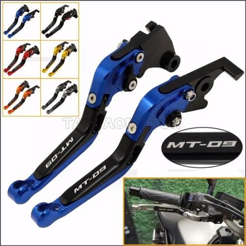 CK CATTLE KING For Yamaha Mt 09 MT-09 2014 2015-2018 Motorcycle Accessories Adjustable Folding Extendable Brake Clutch Levers