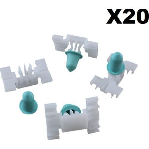 FOR BMW 3 SERIES E36 E46 DOOR MOULDING TRIM STRIP CLIPS RUBSTRIP X20 Plastic Clips