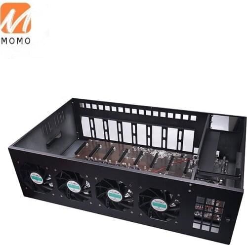 Mining rig with gen 3 fully unlock 3060 platform mining rig frame designed for 3060 support 3060 works on pcie 3.0