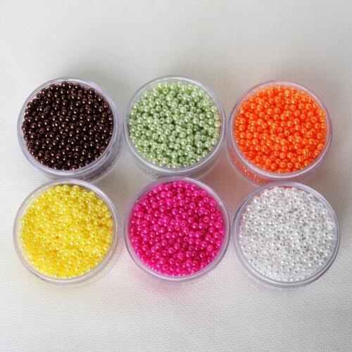 4 6 8 10mm Imitation Pearls Acrylic Round Pearl Spacer Loose Beads DIY Jewelry Making Necklace Bracelet Earrings Accessories