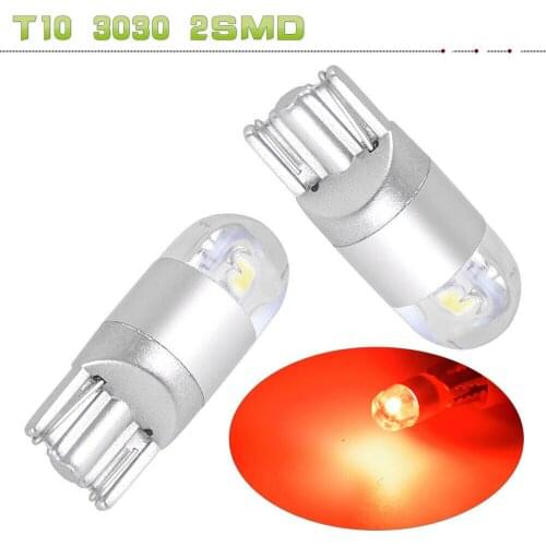12V Dome Light Bulbs 2-SMD 3030 Chips 4X Accessories LED T10 168 192 194 2825