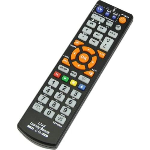 L336 Smart Remote Control Universal Controller With Learn Function For TV VCR CBL SAT-T DVD VCD CD HI-FI Remote Control