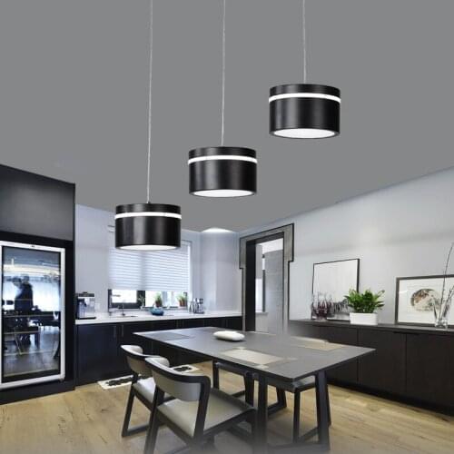 Nordic restaurant chandelier three-headed bar, dining room, dining room table lamp, bedroom lamp, modern minimalist chandelier