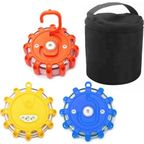 Multi-function Strong Magnetic Safety Barricade Light Rotating Flashing Light Lane Light LED Traffic Warning Emergency Light