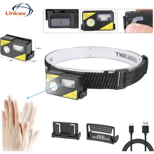 Powerful 60 Degrees Adjustable Headlight XML-2 LED Head Lamp Hunting Head Light Fishing Camping Lantern with Elastic Head Band