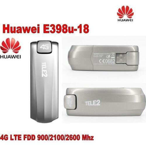 Huawei New E398U-18 4G LTE Speed Surf Stick Modem Dongle 100Mbps e398u-18
