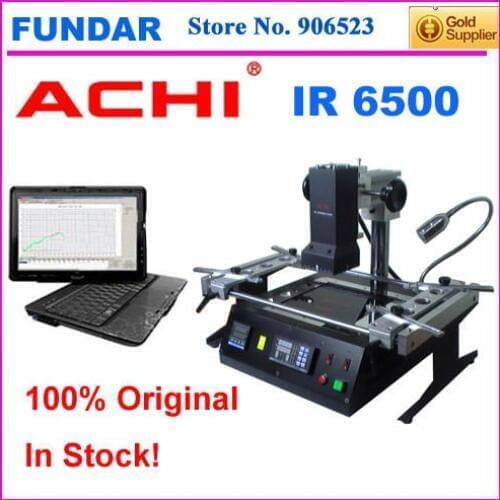 Free shipping cheapest bga rework station ACHI IR6500 reballing bga machine for ps3 laptop xbox360 smd soldering tools