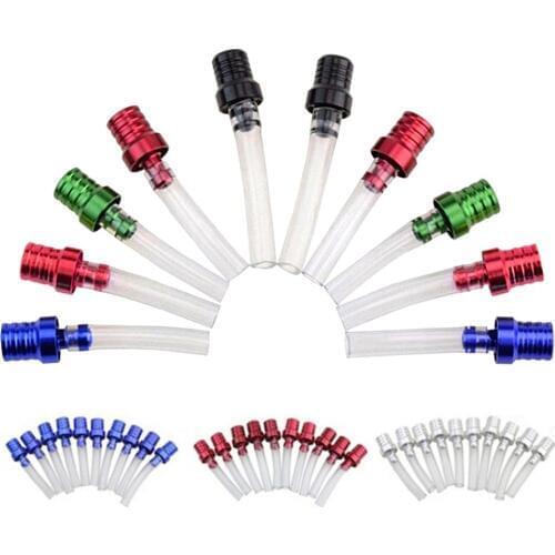 Pitbike Motorcycle CNC Aluminum Alloy Fuel Petrol Tank Cap Breather Hose Pipe Motorcycle Accessories