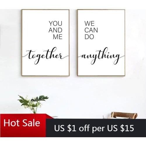 Family Gift Poster Letter Wall Art Nature Canvas Painting Quote Wall Art Pictures For Modern Living Room Decorative Wall Decor