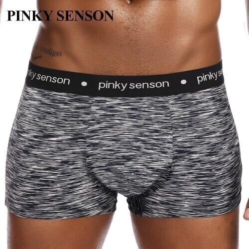 Pinkysenson mens underwear boxer men underpants comfortable cotton men shorts boxer para hombre