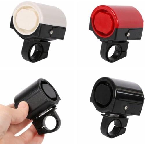 Bike Electronic Loud Horn Cycling Hooter Holder Bicycle Alarms Bells Mountain Bell Metal Horn Warning For Bike Safety Handlebar