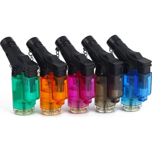 Jet Torch Lighters Cigarette Refillable Butane Windproof Lighter