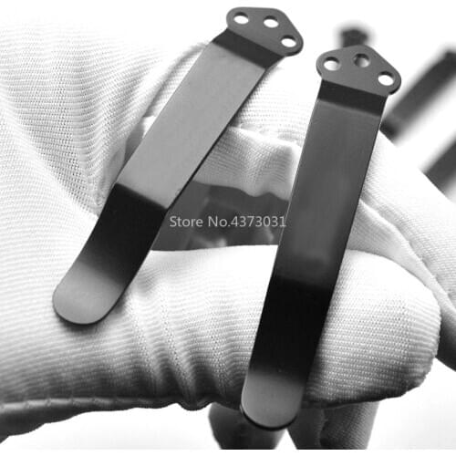 1piece Top Quality Tc4 Titanium Alloy Back pocket Knife clip Zt FOR Butter 551 ZT0620 0630 EM Knife