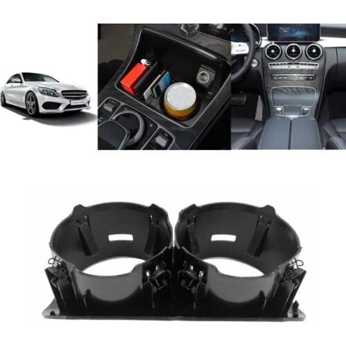 Vehicle Front Console Water Cup Holder for mercedes benz C-Class W205 E-W213 KZS 6XDB