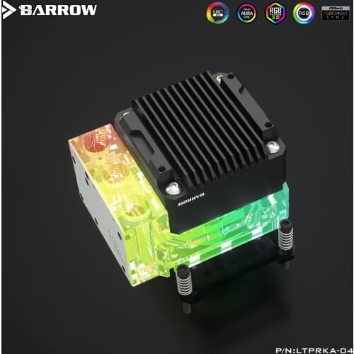 Barrow CPU water cooling integrated pump and water tank water cooler kit for AMD LTPRK-04 Cooler 17WPC water cooling