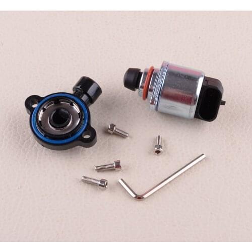 Car Throttle Position Sensor TPS & Idle Air Control IAC Set Replacement Fit For LS1 LS2 LS3 LS6 LS7 LSX GM Holden