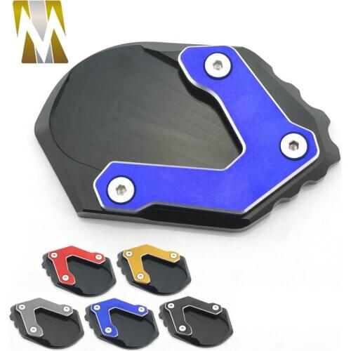 For BMW Motorcycle R1200GS R 1200 GS R1200 Adventure ADV 2017 2018 Extension Plate Enlarger Pad Kickstand Side Stand Accessories