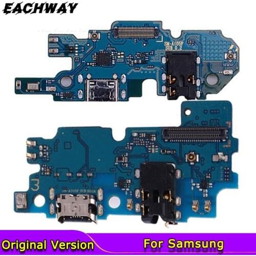 Dock Connector Micro USB A10S A20S Charger Port Flex Cable Microphone A30S A50S Charging Board For Samsung A40S A70S