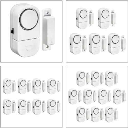 Home Security Alarm System Standalone Magnetic Sensors Independent Wireless Home Door and Window Alarm Security Burglar Alarm