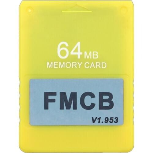 FMCB v1.953 Memory Card for PS2 Playstation- 2 Free McBoot Card 8 16 32 64MB 270B