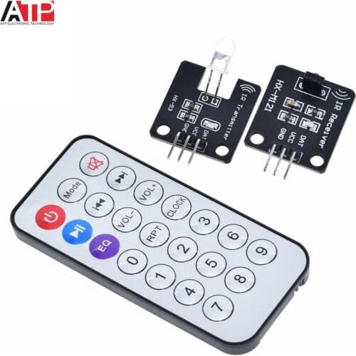 1Set IR Infrared Transmitter Module Ir Digital 38khz Infrared Receiver Sensor Module With Remote Control For Arduino
