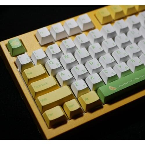 PBT Keycap 139 Keys Cherry Profile Japanese Keycaps For Cherry MX IKBC Mechanical Gaming Keyboard