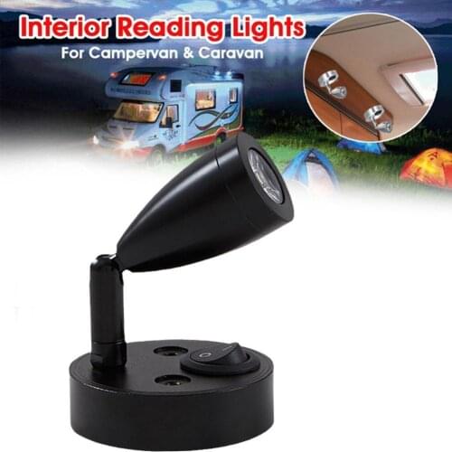 DC12V 3W Small Spotlight With USB Interface A New Type Of LED Wall Lamp Smart Dimmable Reading Light Motorhomes Yachts