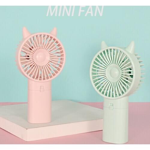 Mini Portable Fan Cute Ventilation Battery Power Air Conditioning Desktop Cooler Operated Hand Held Battery Cooling Fans Outdoor