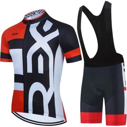 Raudax Cycling clothing 2021 Mens Cycling Wear Bicycle Ropa Ciclismo Hombre Sets MTB Maillot Bicycle Summer Road Bike Triathlon