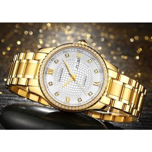 40mm Sangdo Luxury watches Automatic Self-Wind movement Sapphire Crystal High quality 2017 new fashion Mens watch BZD04A