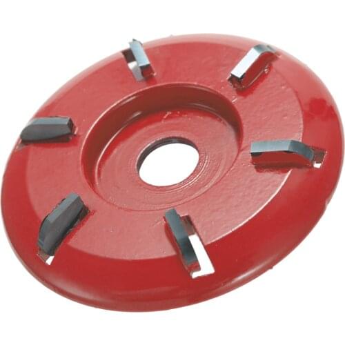 Six-tooth Power Wood Carving Disc Tool Milling Cutter for 16mm Aperture Angle Grinder