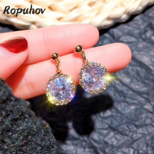 Ropuhov 2021 New Jewelry for Woman Gift Korean Fashion Morrocan Stud Set Halloween Dangle Earrings Wholesale